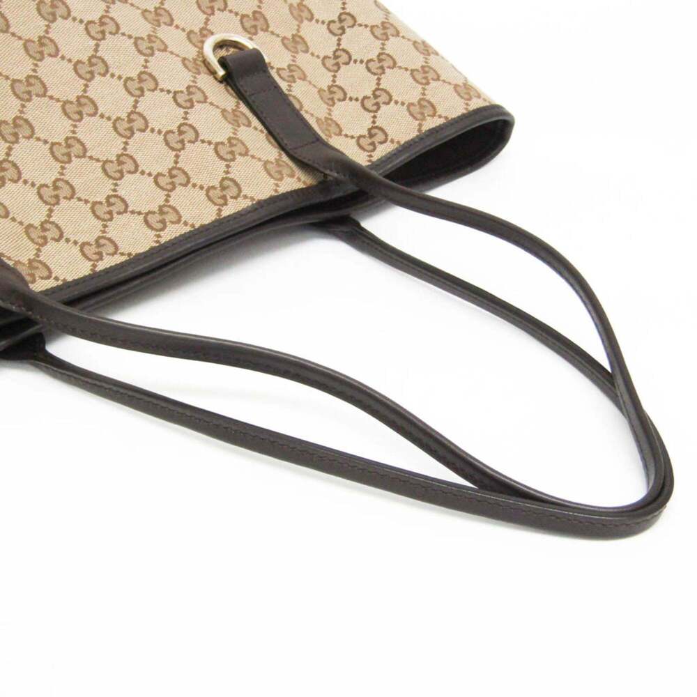 GUCCI Brown Leather Tote Bag - Picture 12 of 15